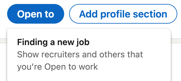 finding a new job